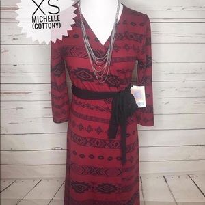 NWT Lularoe Michelle Wrap Dress
